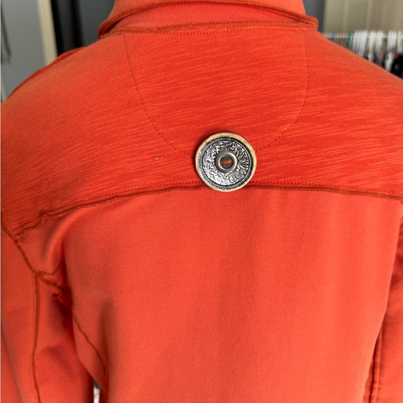 Neon Buddha Vibrant Orange Blazer - Picture 3 of 8